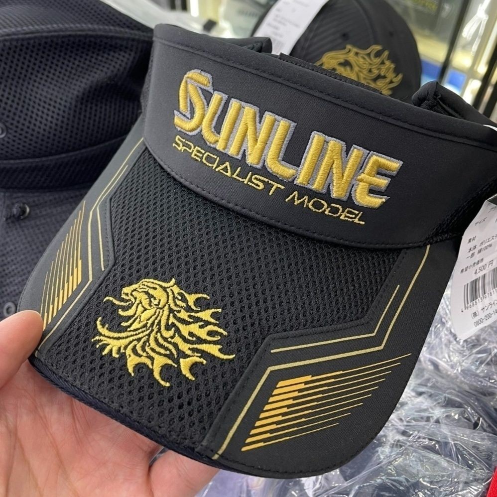 Sunline SUNLINE Hollow Top Hat CP-3729 Sea Fishing Lure Rock Fishing Hat หมวกกันแดด Leaky Top Fishin