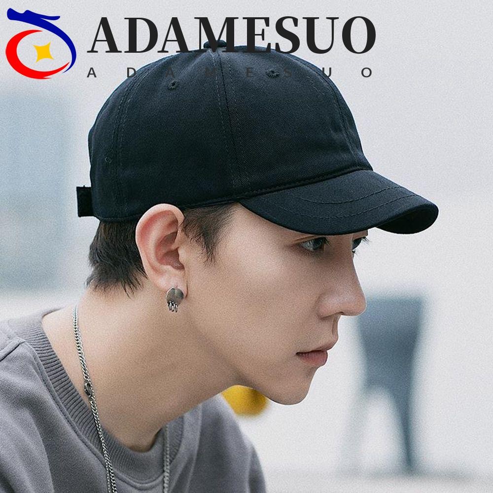 ADAMESUO ปีกสั้น เบสบอลสไตล์ลําลอง Cool Snapback Sun กอล์ฟผู้หญิง