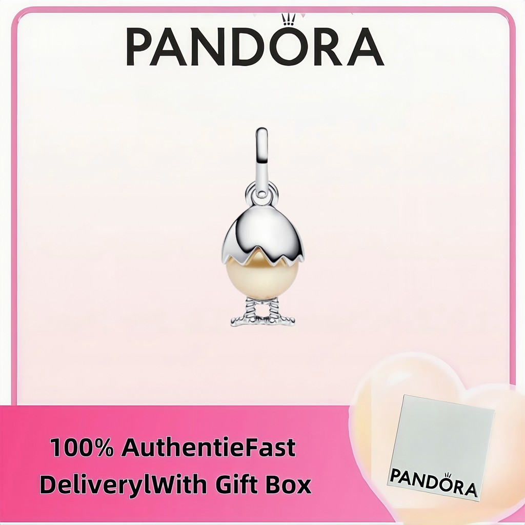 เครื่องประดับสเตอร์ลิงซิลเวอร์แท้ 925 เพชรห้อยแบบ Easter Egg สำหรับของขวัญผู้หญิง รหัส 793748C01 WXB