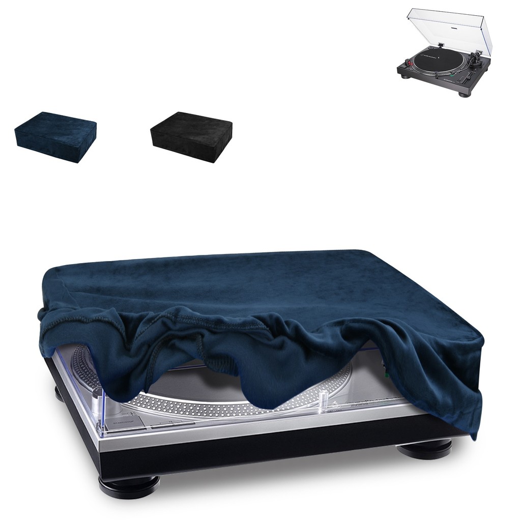 เครื่องเล่นแผ่นเสียง Turntable Dust Cover สําหรับ Audio-Technica AT-LP120XUSB,ตุ๊กตาสั้นฝาครอบป้องกันสําหรับเครื่องเล่นแผ่นเสียง