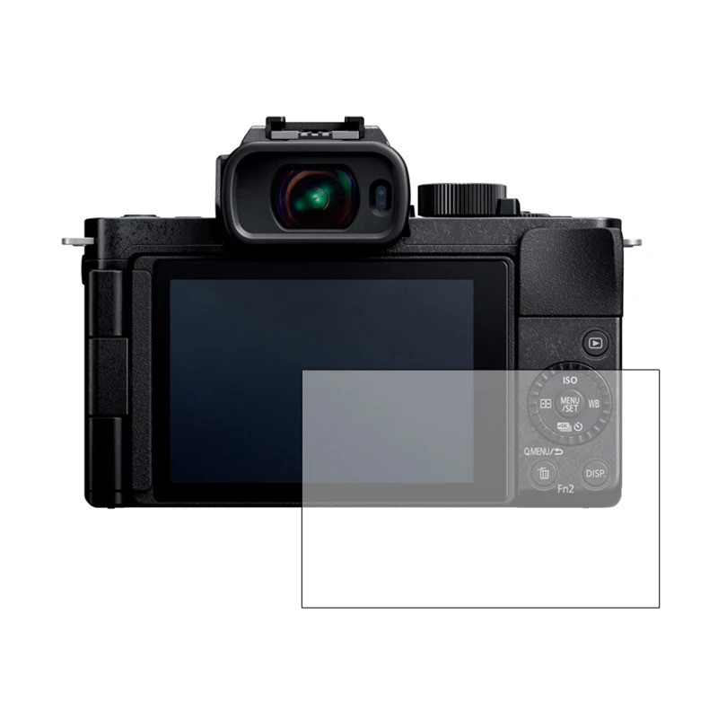 Hard Glass ฟิล์มป้องกันสําหรับ Panasonic LUMIX G100 G100D G100DK กล้องจอแสดงผลป้องกันหน้าจอฝาครอบป้อ