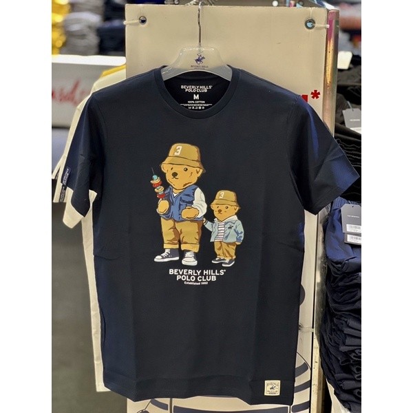 💙HOT คอลใหม่ลายหมีแคมปิ้ง Beverly hill polo club ของแท้289บาท Men Unisex