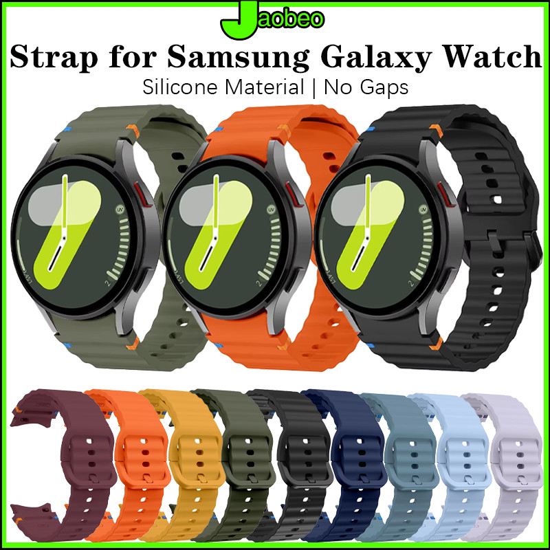 สายนาฬิกากีฬากันน้ำ for นาฬิกาอัจฉริยะ Samsung Galaxy Watch FE 7 6 5 4 44 40 มม 4 6 Classic 46 42 43 47 มม 5 Pro