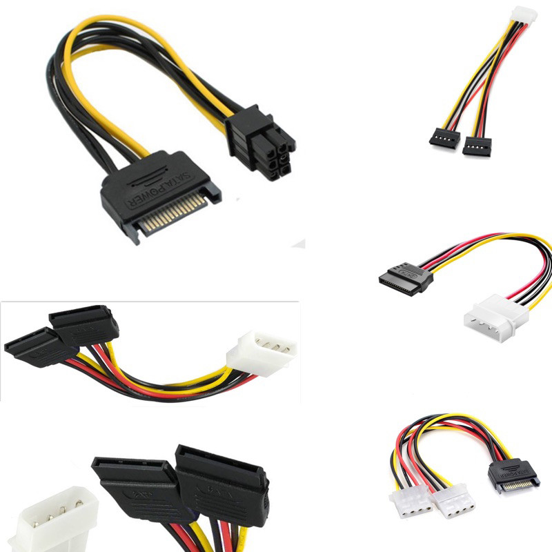 สายPowerSata สายSaTa สายPower6Pin/8Pin สายต่อพ่วงต่างๆ