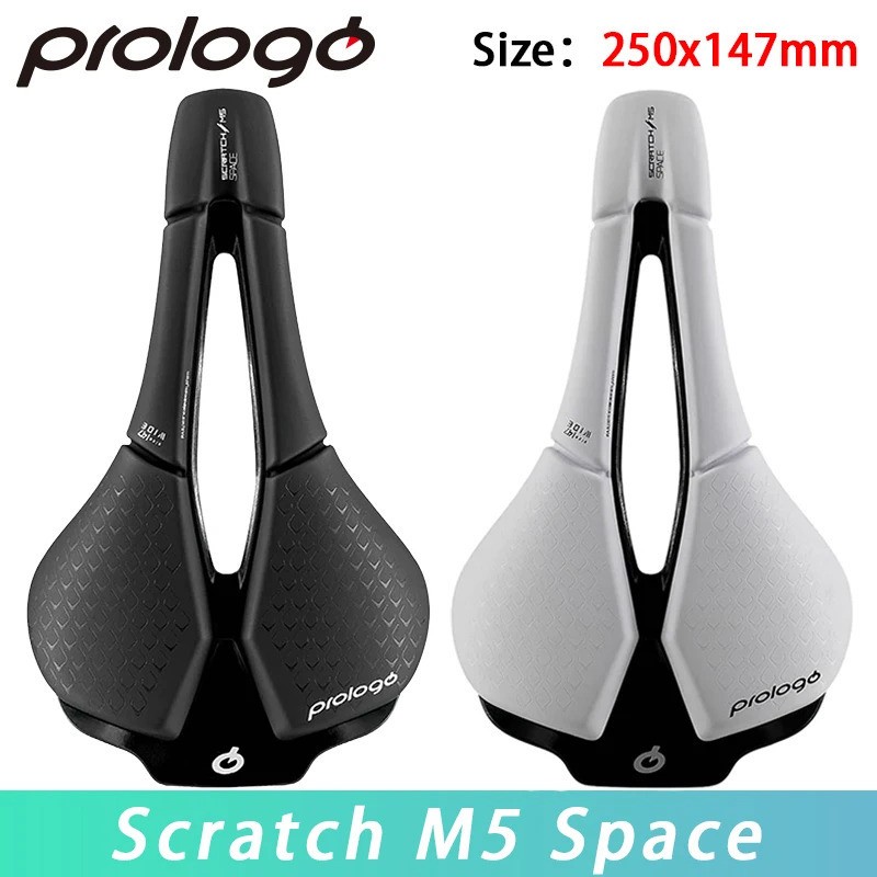 อานจักรยาน Prologo Original Scratch M5 Space/Pas สําหรับ MTB, Touring และจักรยานลุยกรวด