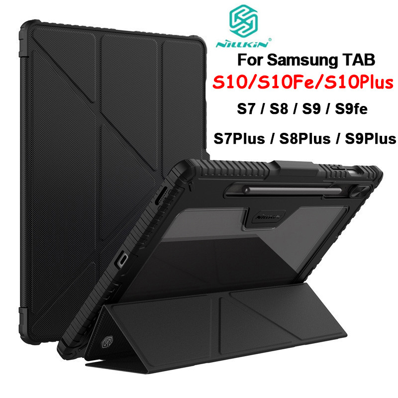 Case For Galaxy Tab S10 Plus เคส Nillkin ใส่ปากกา สำหรับ Samsung S10 S10Fe S10Plus S7 S8 S7Fe S7Plus