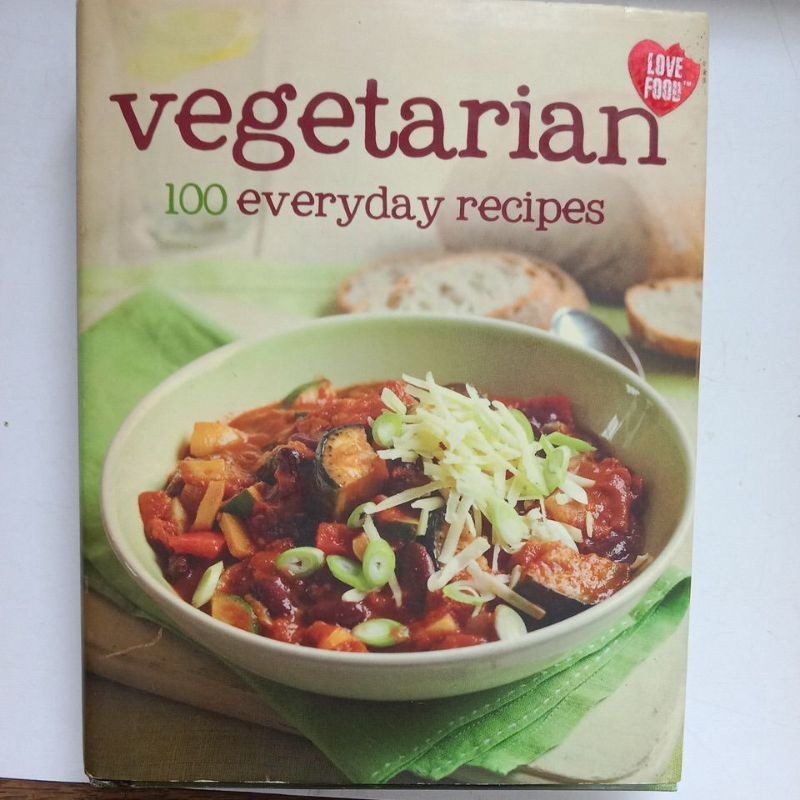 J4/Vegetarin100 สูตร everday/Eng/Recipe/สภาพ A