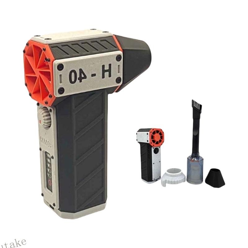 UKI พัดลมเทอร์โบชาร์จพร้อมการออกแบบหัวฉีดแม่เหล็ก 140000RPM สําหรับระบายความร้อนที่สะดวกสบาย