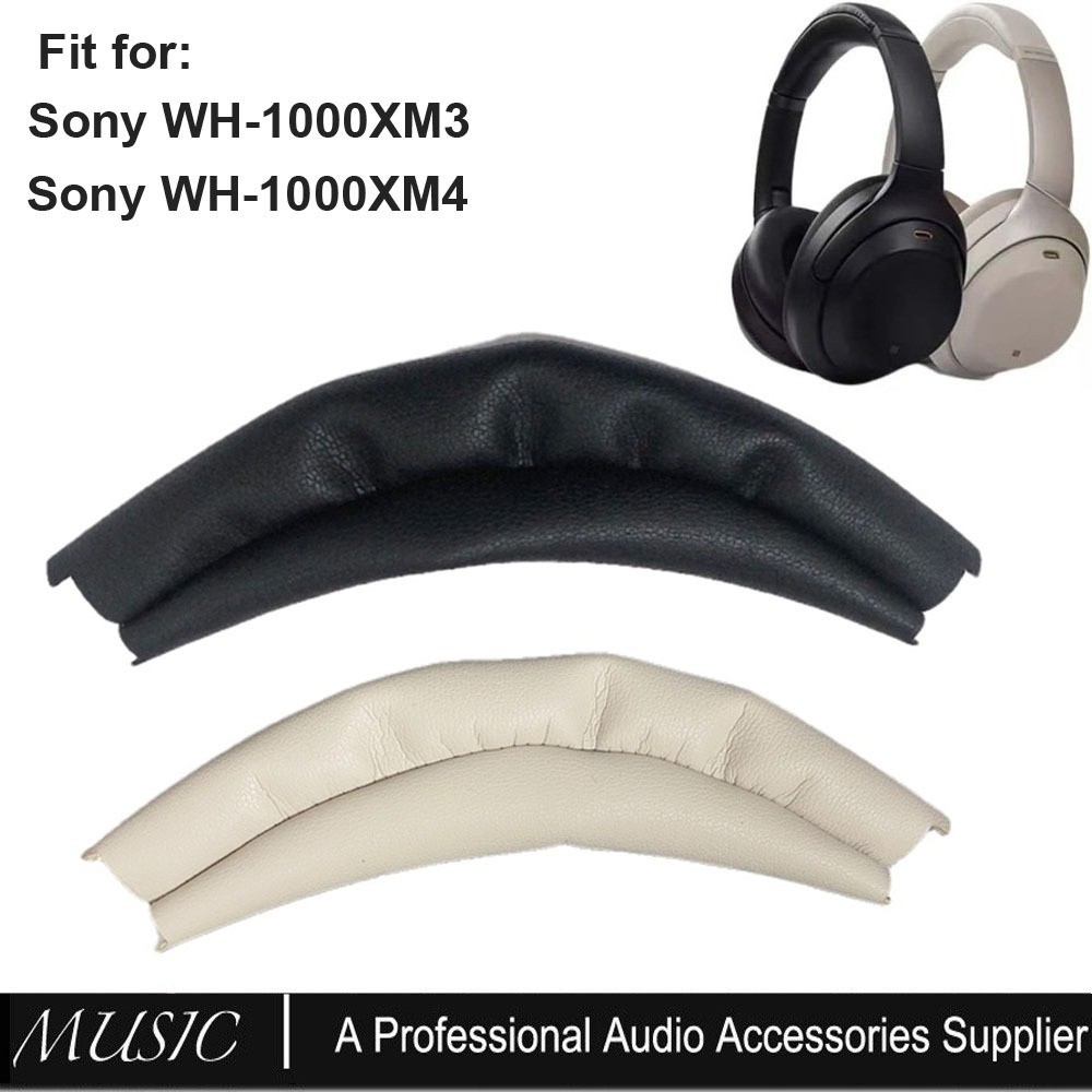 WH-1000XM4 WH-1000XM3 เปลี่ยนแถบคาดศีรษะเบาะสําหรับ Sony WH1000XM3 WH1000XM4 หูฟังโปรตีนหนังแถบคาดศี