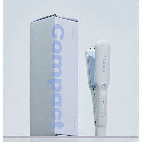 VODANA Compact Flat Iron (25mm, Powder Blue) / Softbar Flat Iron (25mm, Ivory Mood) / Compact Wave I