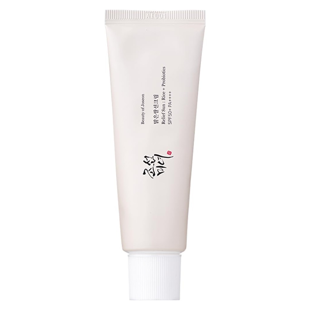 [From Japan]  Relief Sun: Rice + Probiotics [BOJ] Rice Sunscreen 50ml SPF50+ PA++++