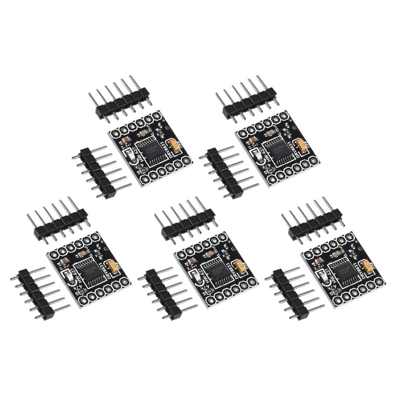 AMOOND DRV8833 Precisions บอร์ดขับมอเตอร์สองตัวสําหรับการประยุกต์ใช้หุ่นยนต์ซิงโครไนซ์และชุดเพื่อการ