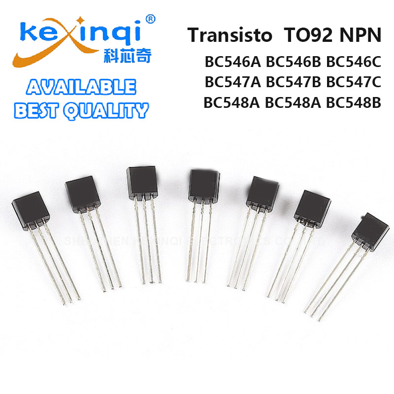 (10 ชิ้น) ทรานซิสเตอร์ BC546A BC546B BC546C BC547A BC547B BC547C BC548A BC548A BC548B TO92 NPN