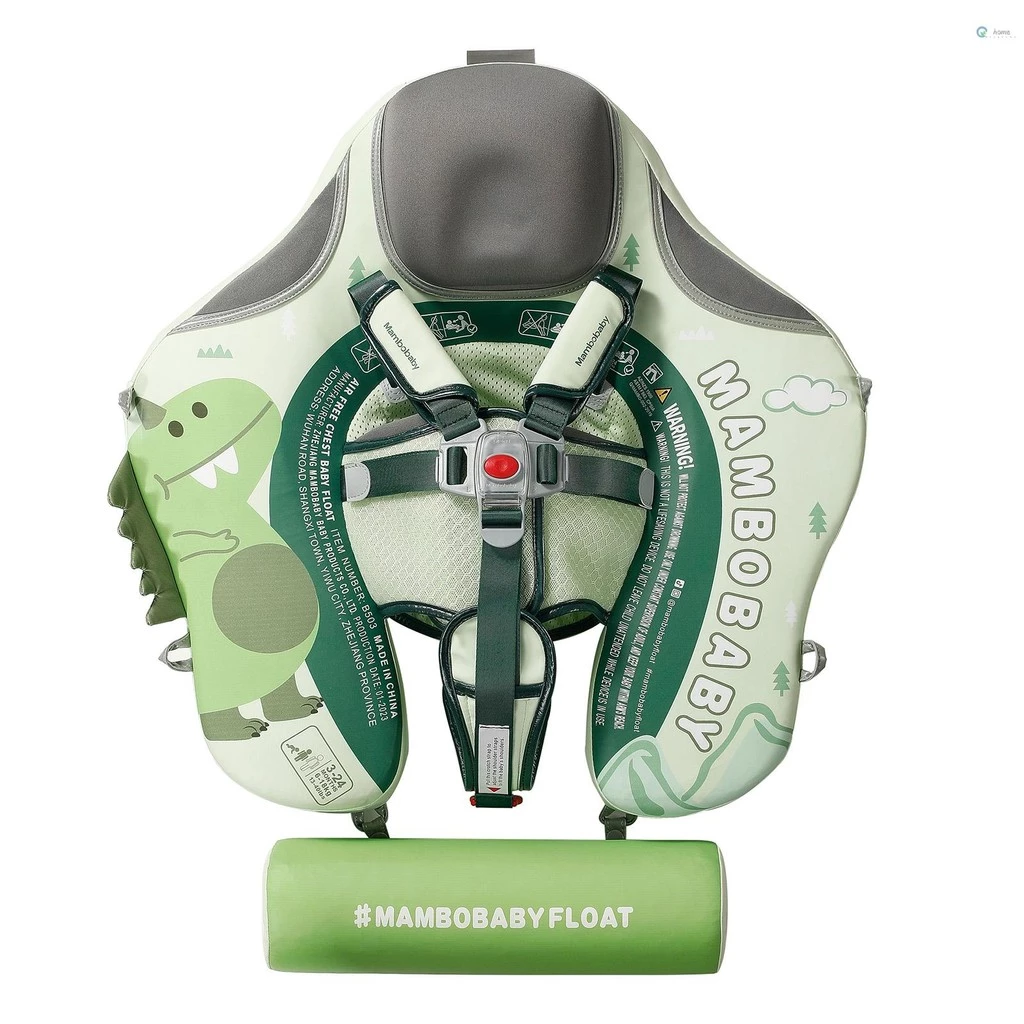 Mambobaby ห่วงยางว่ายน้ำเด็ก Non-inflatable มีหลังคา สำหรับเด็ก 3-24 เดือน thumbnail 3