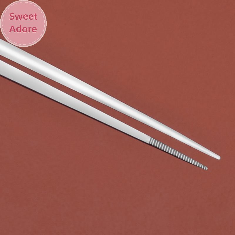 Sweetadore 1PC Ear Wax Pickers ทําความสะอาดสแตนเลส Earpick Tweezer คลิปหู Wax Remover TH - รูปที่ 3