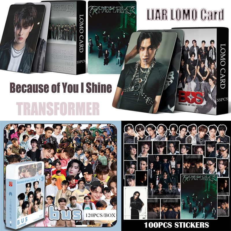 Bus Because of You I Shine อัลบั้ม TRANSFORMER LIAR LOMO การ์ด BUS ของสะสมไอดอล