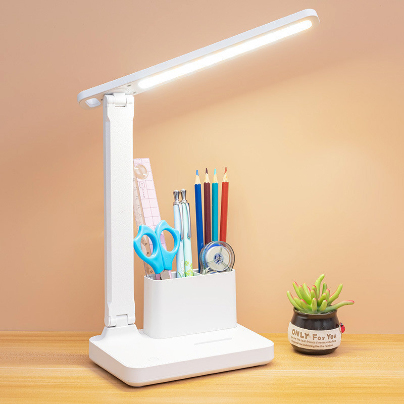 ไฟตั้งโต๊ะ led โคมไฟ โคมไฟอ่านหนังสือ lamp ระบบสัมผัสหรี่ได้