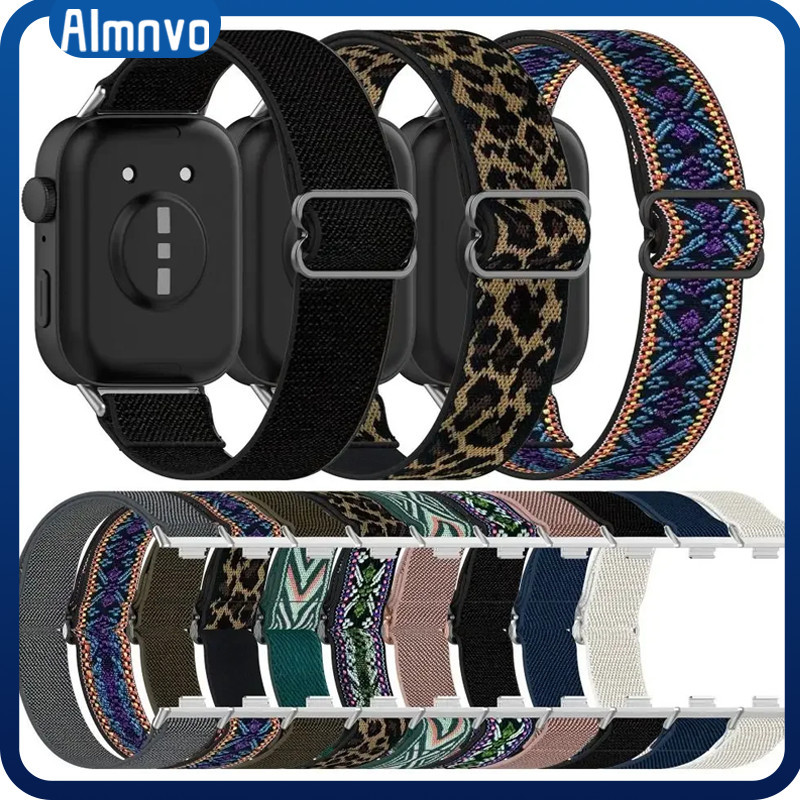 สายไนลอนยืดหยุ่น หรือ Huawei Watch Fit 4/Huawei Watch Fit 4Pro เปลี่ยนอุปกรณ์สายนาฬิกา Smartwatch  f