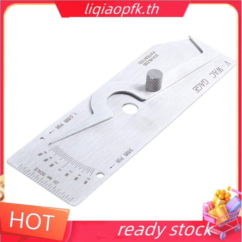 Ready store V-WAC Bite Edge Welder Gauge Welding Inspect Metric Single Weld Gage
