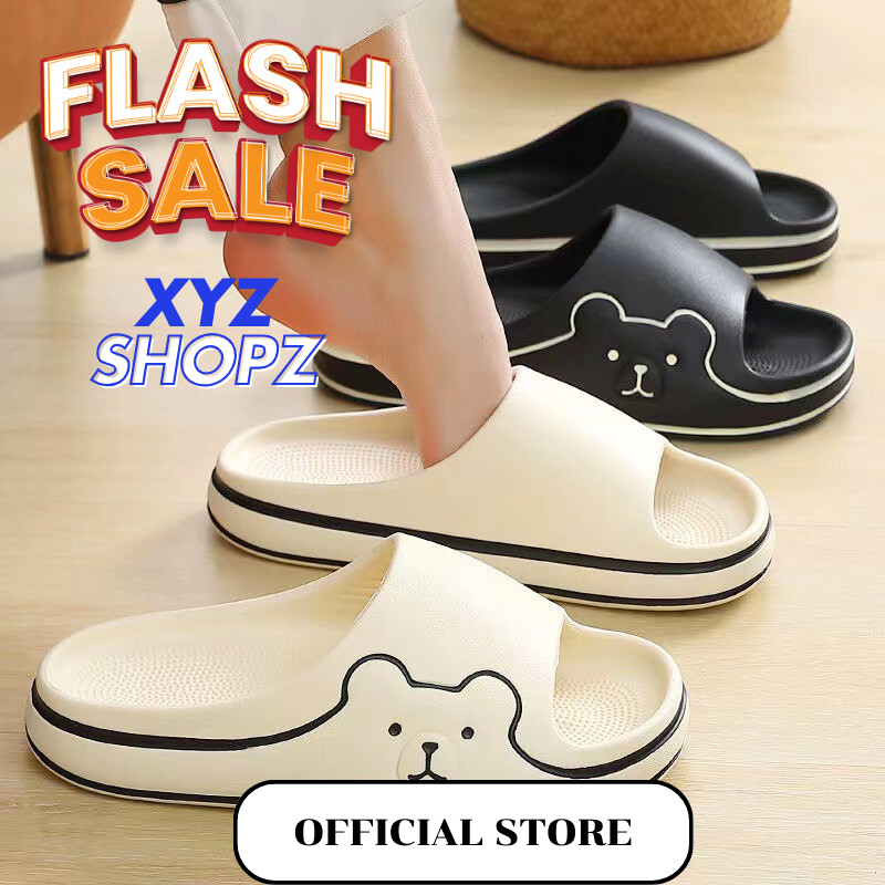 รองเท้าแตะ รองเท้าผู้หญิง ลายหมี EVA รองเท้าราคาถูก พื้นนุ่ม จัดส่งเร็ว Sandal Women Shoes