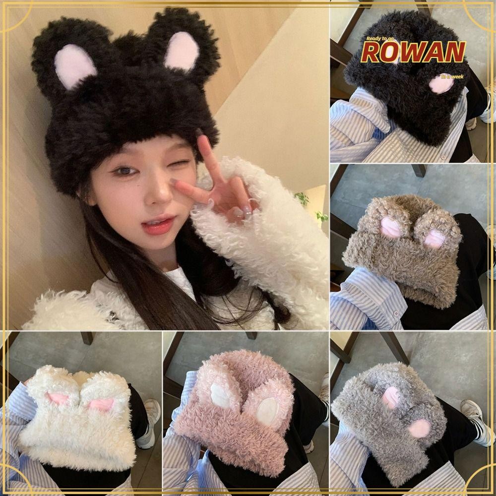 โรวัน หมวกตุ๊กตา, หมวกบีนนี่กันหนาวหูกระต่าย, อุปกรณ์ป้องกันหูน่ารักกลางแจ้ง