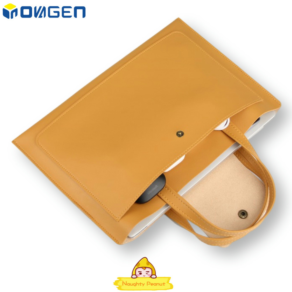 Inovagen กระเป๋าถือแล็ปท็อปกันน้ํา,Briefcase Accessory Storage,Suit สําหรับแล็ปท็อป,Mac-book 13/14//15/16 นิ้ว,กระเป๋าแล็ปท็อปแบบพกพา,