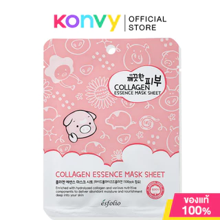 Esfolio Pure Skin Essence Mask Sheet 25ml แผ่นมาสก์หน้า.