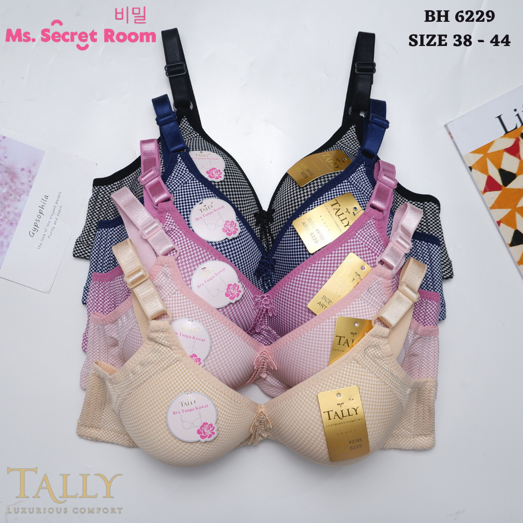KATUN TALLY BRA BH 6229 I FINE COTTON MATERIAL I SIZE 38 – 44 I CUP CI 3/4 CUP I THIN FOAM I WIRELES