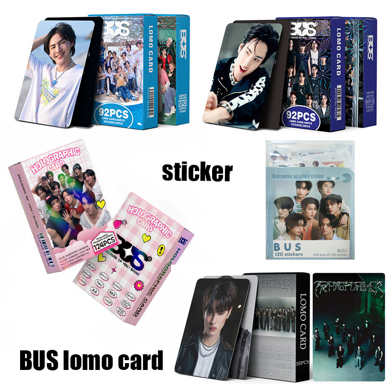 Bus LOMO Card Kpop TRANSFORMER เพราะคุณ I Shine Photocard BUS อัลบั้มการ์ดไอดอลของสะสม