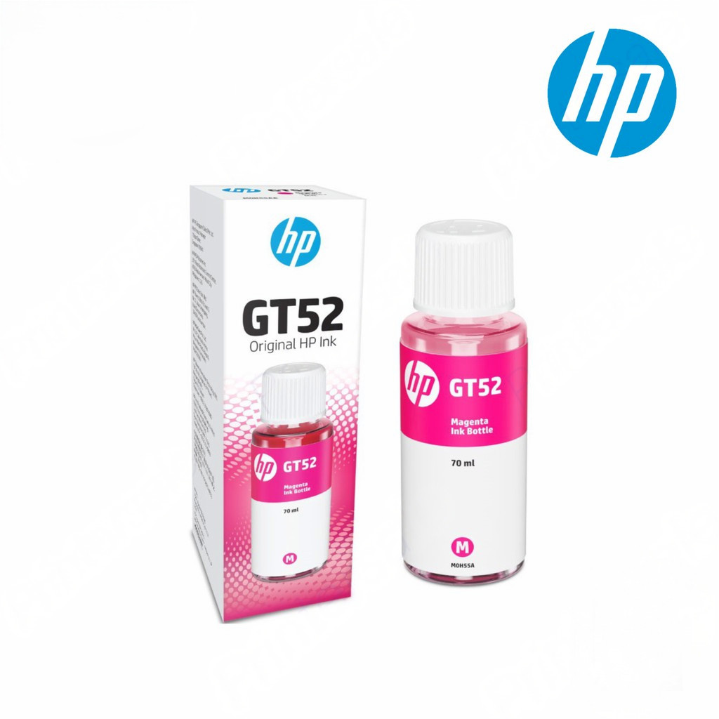สินค้าพร้อมส่งหมึกเติมแท้ HP GT53 XL GT51 , GT52 Set 4 สี 4 ขวด (พร้อมกล) For Hp HP315 HP415 HP500 HP515