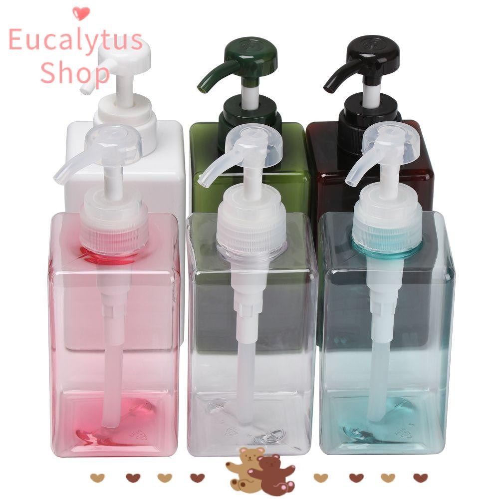 Eucalytus1 คอนเทนเนอร์พลาสติกในครัวเรือนเจลอาบน้ําแชมพูของเหลว