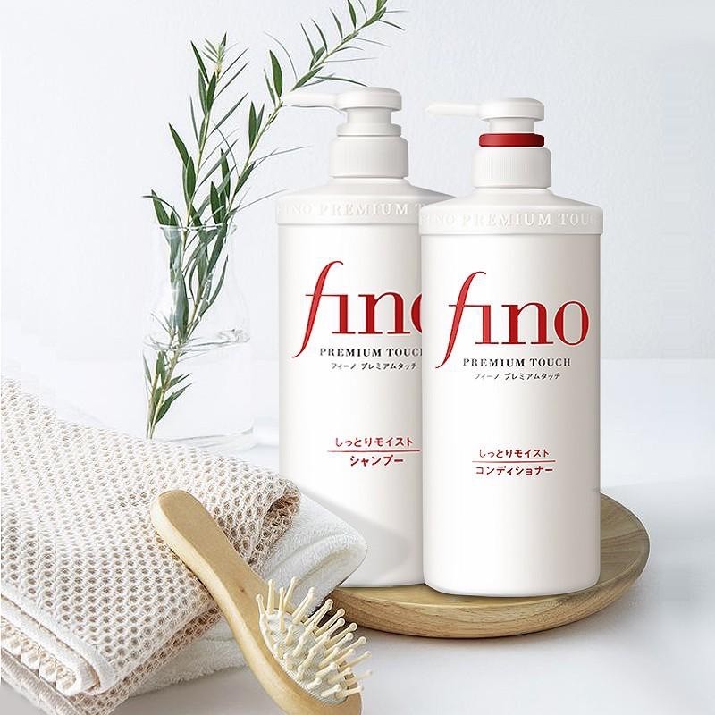 SHISEIDO FINO PREMIUM TOUCH HAIR Shampoo & Conditioner 550 ml ของแท้จากญี่ปุ่น ระวังของปลอมจากจีน !!!!