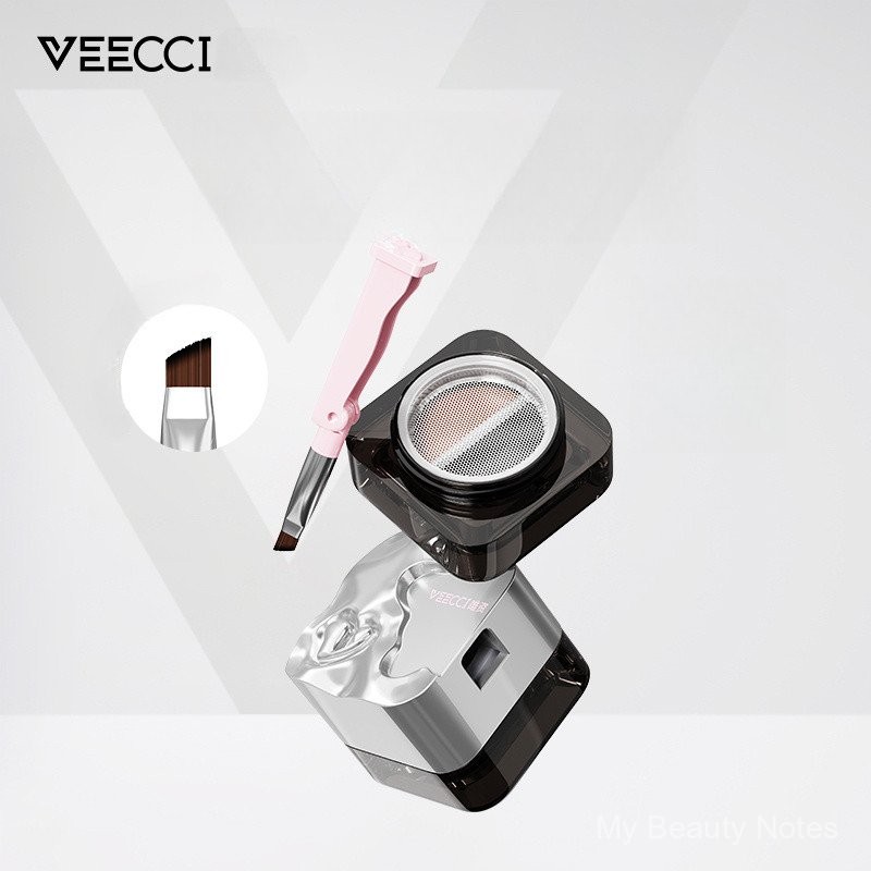 VEECCI Eyeliner Soft Mist Long-Lasting Air Cushion Two-Color Not Easy To Smudge Brown PAPB
