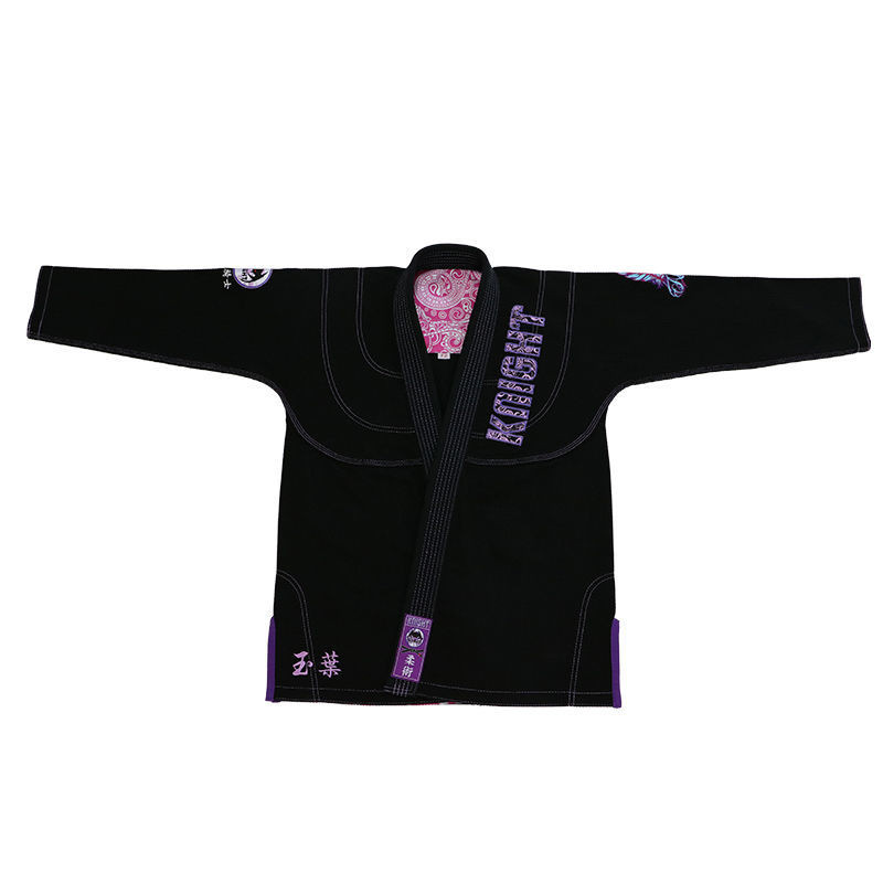 Knight Yuye Brazil Jiu-Jitsu ชุดหญิง Jiu-Jitsu ชุดฝึกผู้ใหญ่ BJJ GI ชุดแข่งขันเพิ่มความหนา