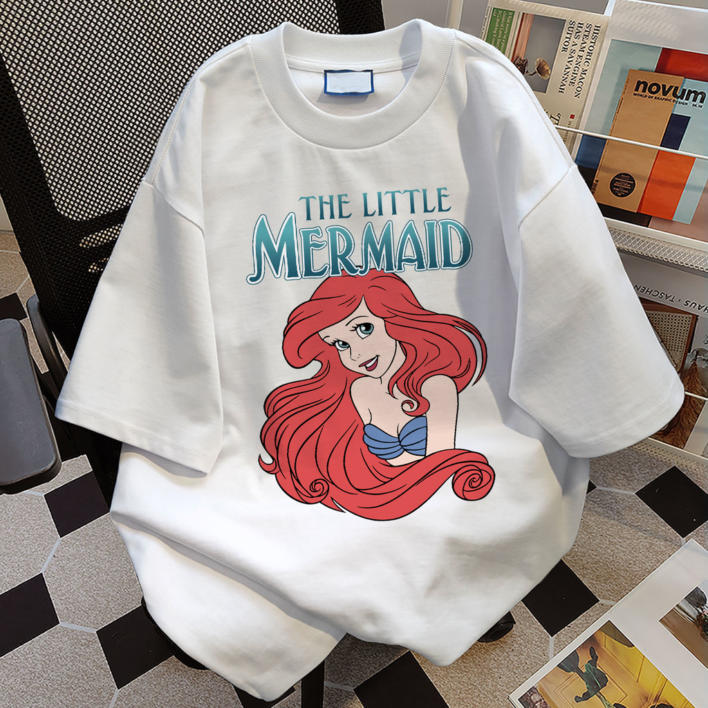 TIHIK 100%Cotton T-shirt เสื้อยืด oversize ลายการ์ตูน ไซซ์ S-2XL I000864