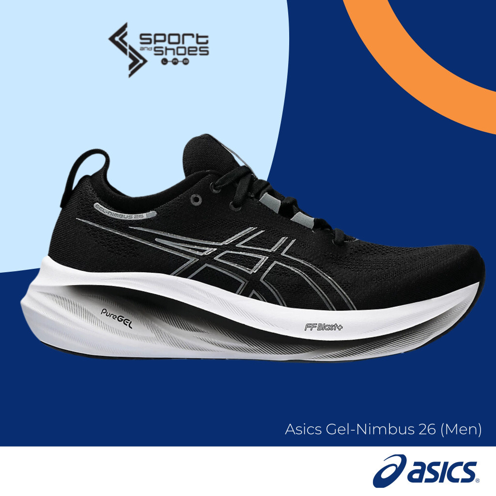 Asics GEL-Nimbus 26 (4E) Extra Wide (สำหรับผู้ชาย) gbn6