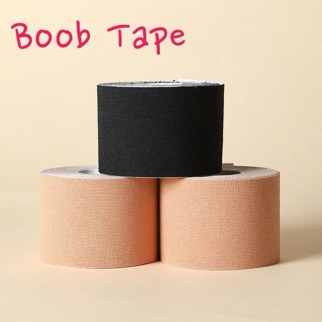 พร้อมส่ง เทปพันหน้าอก Boob Tape ดึงหน้าอก ดันทรง ยกกระชับ ไม่เห็นสายเสื้อใน สำหรับคอสผู้ชาย ทอม