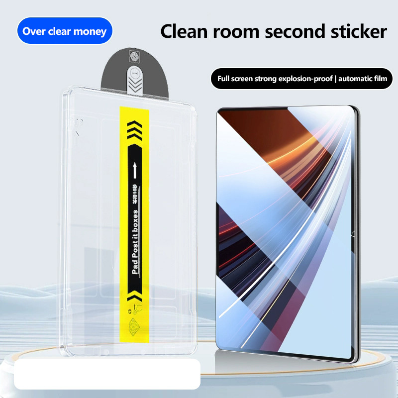 Auto Alignment Kit กระจกนิรภัยสําหรับ Samsung Galaxy Tab S10 Ultra 14.6 นิ้ว 2024 S10 Plus 12.4 S8 S