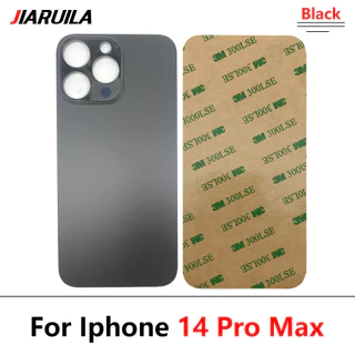 หลุมใหญ่ สําหรับ Phone13 14 Mini Pro Max ฝาหลัง back cover ด้วยกาว ตรงรุ่น พร้อมจัดส่ง