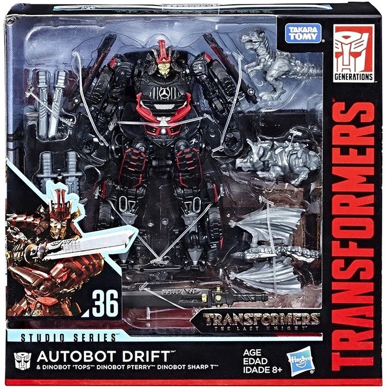 Hasbro Autobot Drift Transformers Studio Series SS36 Deluxe Class Action Figure Boy Birthday Gift Ca