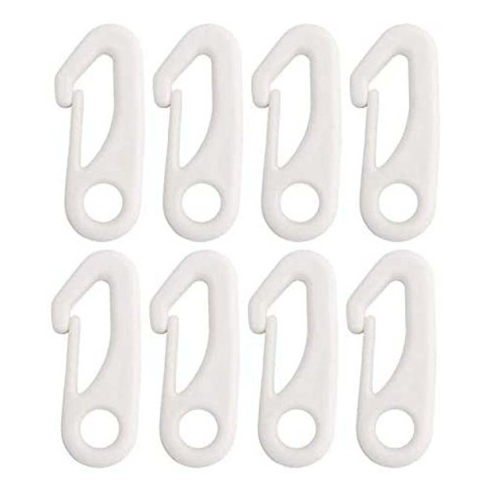 การลดราคาครั้งใหญ่ 8pcs Heavy Duty เสาธง Snap Hook คลิปธงเสาสิ่งที่แนบมาอุปกรณ์เสริมเครื่องมือTRSBX-TH