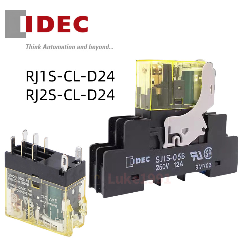 IDEC รีเลย์ RJ2S-CL-D24 RJ1S-CL-D24 A220 บางรีเลย์