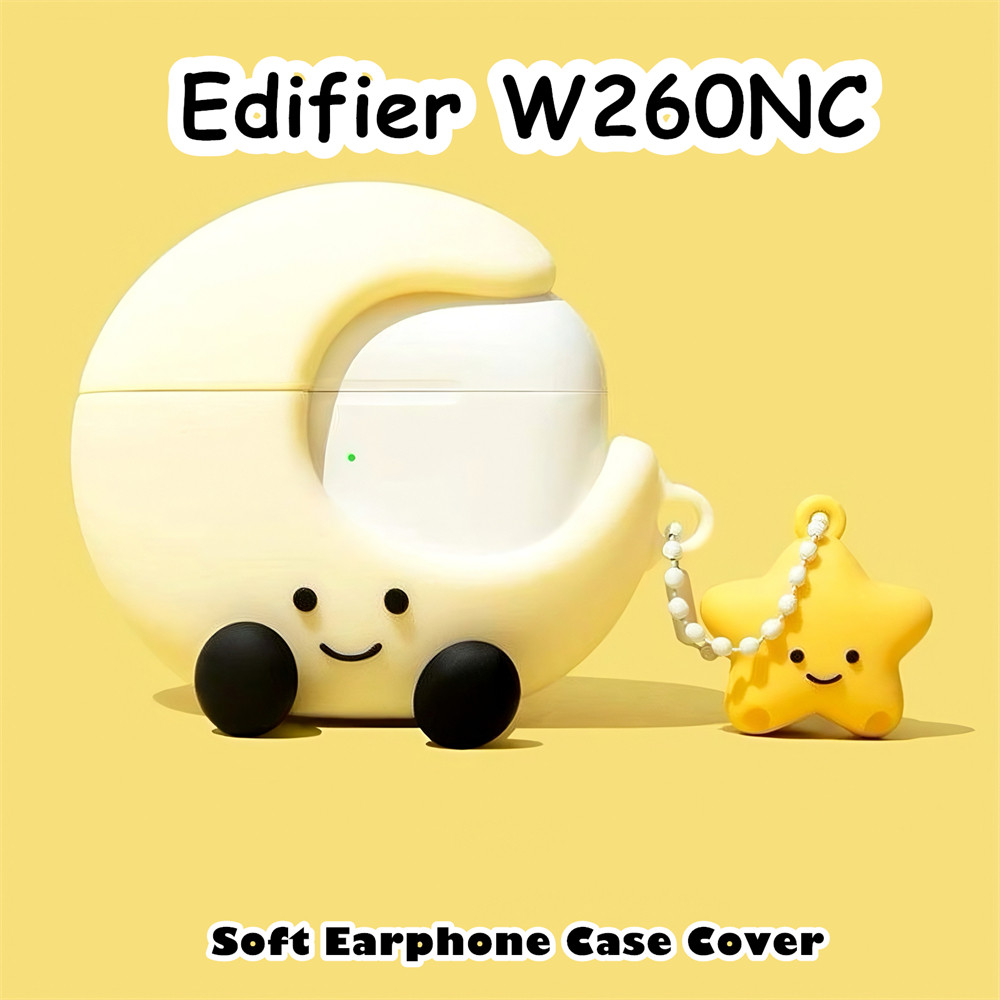 ประณีตสําหรับ Edifier W260NC Case Casing Soft Silicone Headphone Case การ์ตูนที่น่าสนใจ
