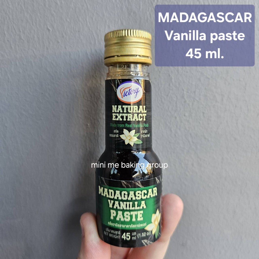 Madagascar Vanilla Paste 45 ml.  มาดากัสการ์ วานิลลา เพส มีเมล็ด Vanilla Bean (5)