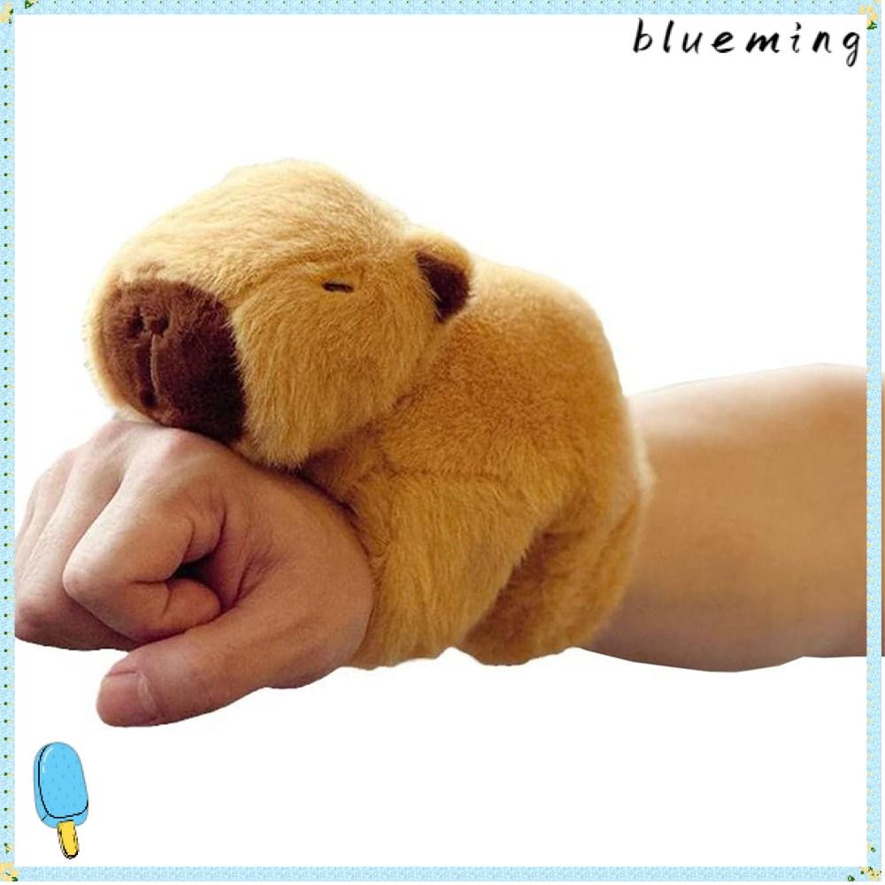 บลูหมิง2 กําไลตบสัตว์, แหวนตบมือการ์ตูน คาปิบาระ ของเล่นตุ๊กตา, สายรัดข้อมือสัตว์ ตุ๊กตาสัตว์ ของเล่น