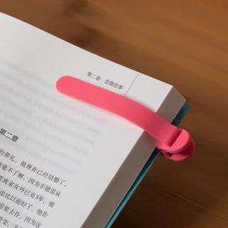 ที่คั่นหน้าหนังสือ bookmark สมาร์ทบุ๊คมาร์คซิลิโคน บุ๊คมาร์คนวัตกรรม คลิปออน บันทึกหน้าอัตโนมัติ เปิดและปิดเมื่อใดก็ได้