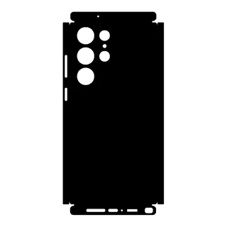 Plain Vivid สีผิวสําหรับ Samsung Galaxy S24 S23 S22 S25 S26 Ultra A52 A52S A54 A55 A56 5G ด้านหลังป้องกันฟิล์มสติกเกอร์เคลือบ