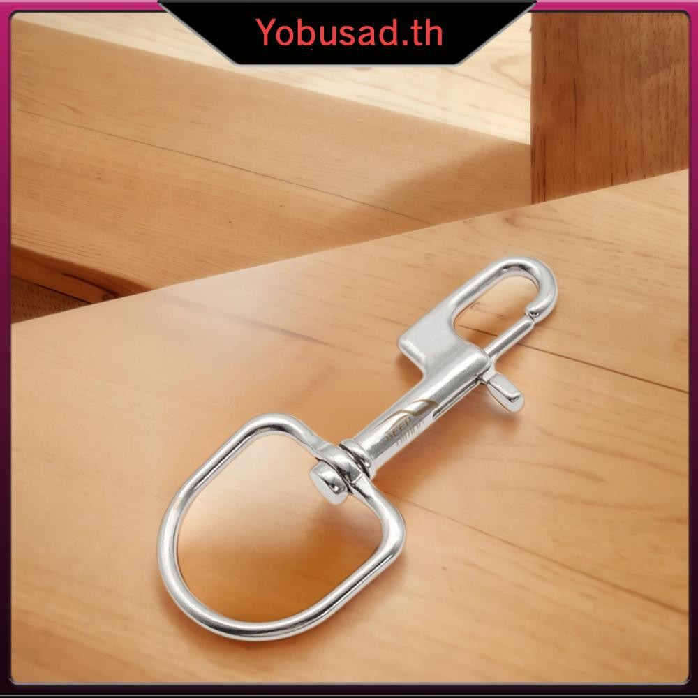 [Yobusad.th] 316 Stainless Steel Bolt Snap Hook Scuba Diving Clips Swivel Eye Bolt Snap Hooks