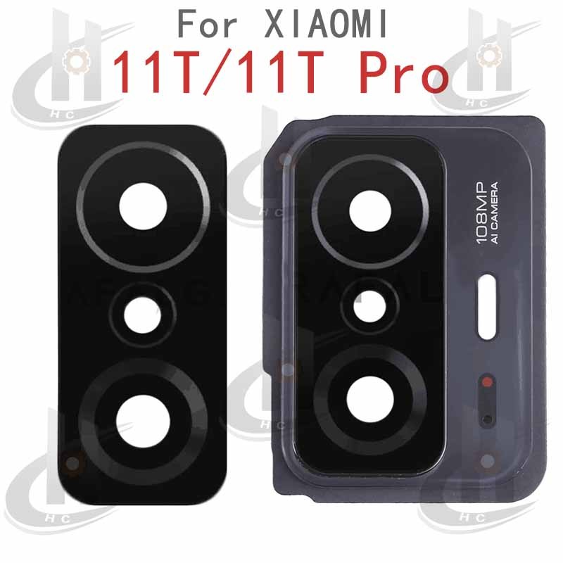 เปลี่ยนเลนส์กล้องด้านหลังสําหรับ Xiaomi 11T / 11T Pro พร้อมกาว