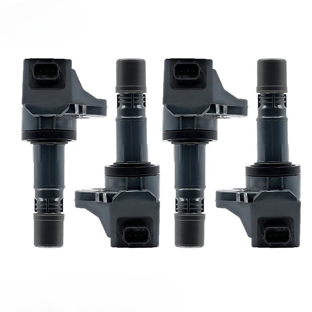 ชุดคอยล์จุดระเบิด 4 ชิ้น 30520-R1A-A01, เหมาะสําหรับ Honda Civic 2012-2015 และ HR-V 2016-2021 30520R